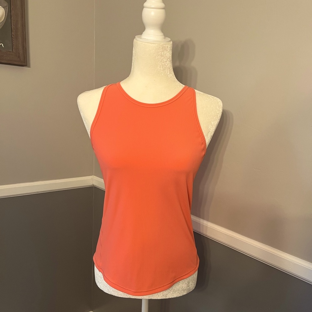 Base pace tank ribbed